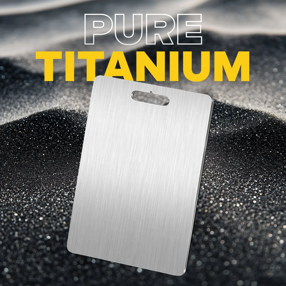 ChopChop USA 100 percent pure titanium cutting board